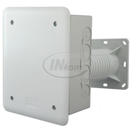 krabica do zateplenia KUZ-VI 196x156x80-120-300mm na skrutky s tubusom